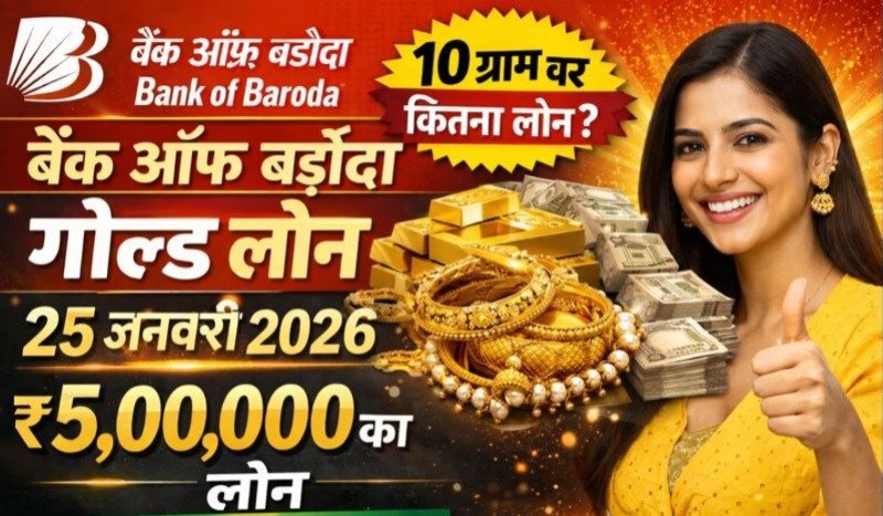 बैंक ऑफ़ बड़ोदा गोल्ड लोन