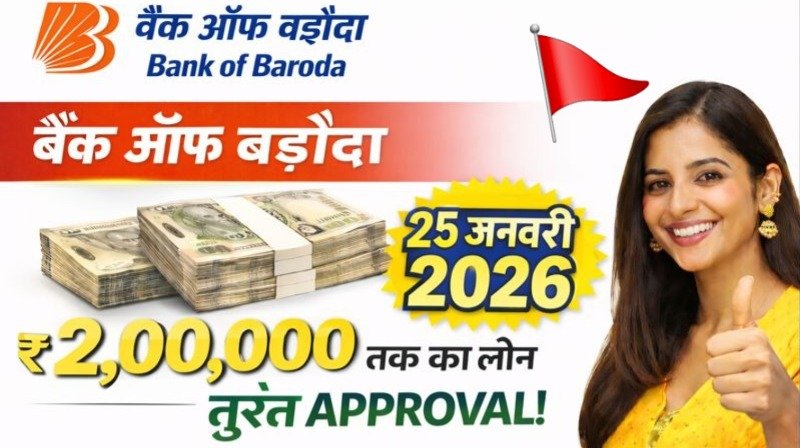 बैंक ऑफ़ बड़ोदा पर्सनल लोन 2026